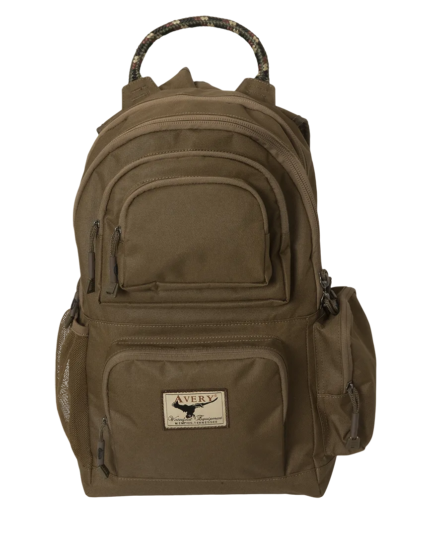Avery Waterfowler’s Day Backpack in Marsh Brown.