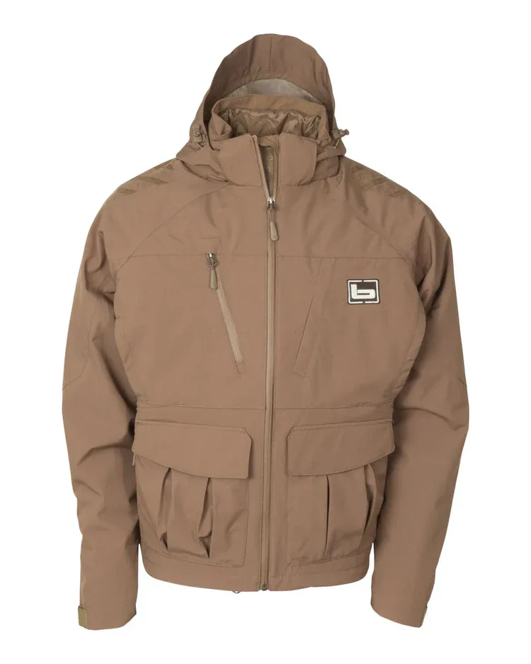 Banded Calefaction 3-in-1 insulated wader jacket in tan.