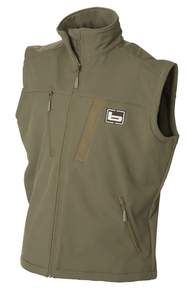 Banded Utility 2.0 soft shell vest in olive.