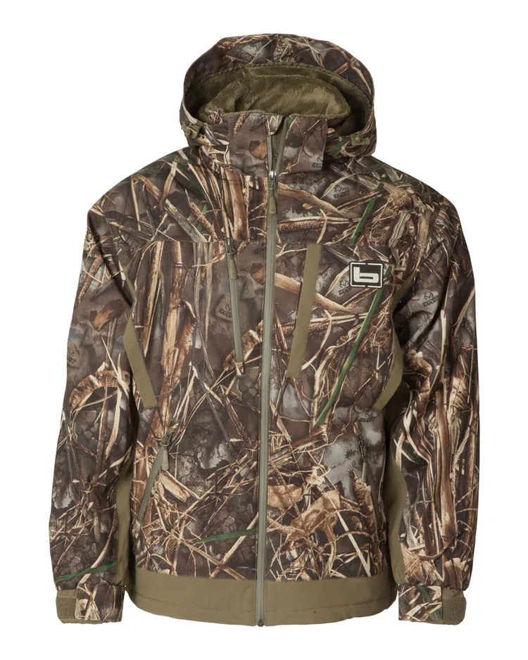 Banded wader jacket in Max-7 camouflage.