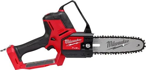 Milwaukee M18 FUEL 8-inch Hatchet pruning saw.